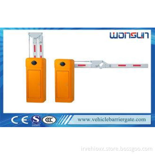 Foldable Anti - collision Car Park Barriers , Auto Access C